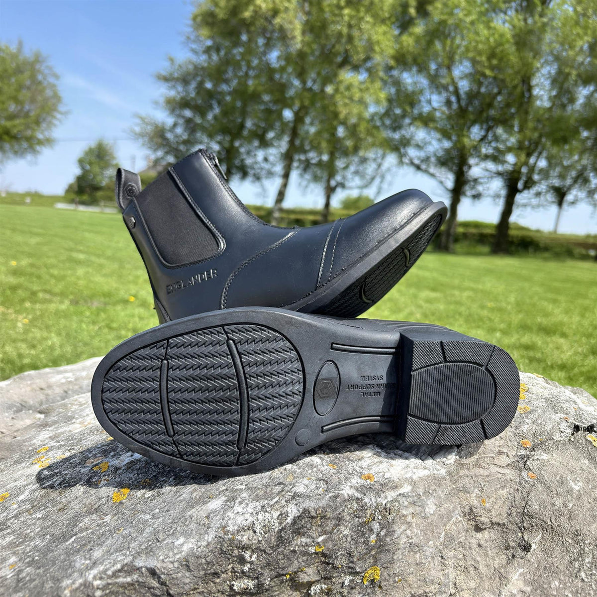 Gaia Zipped Jodhpur Boots
