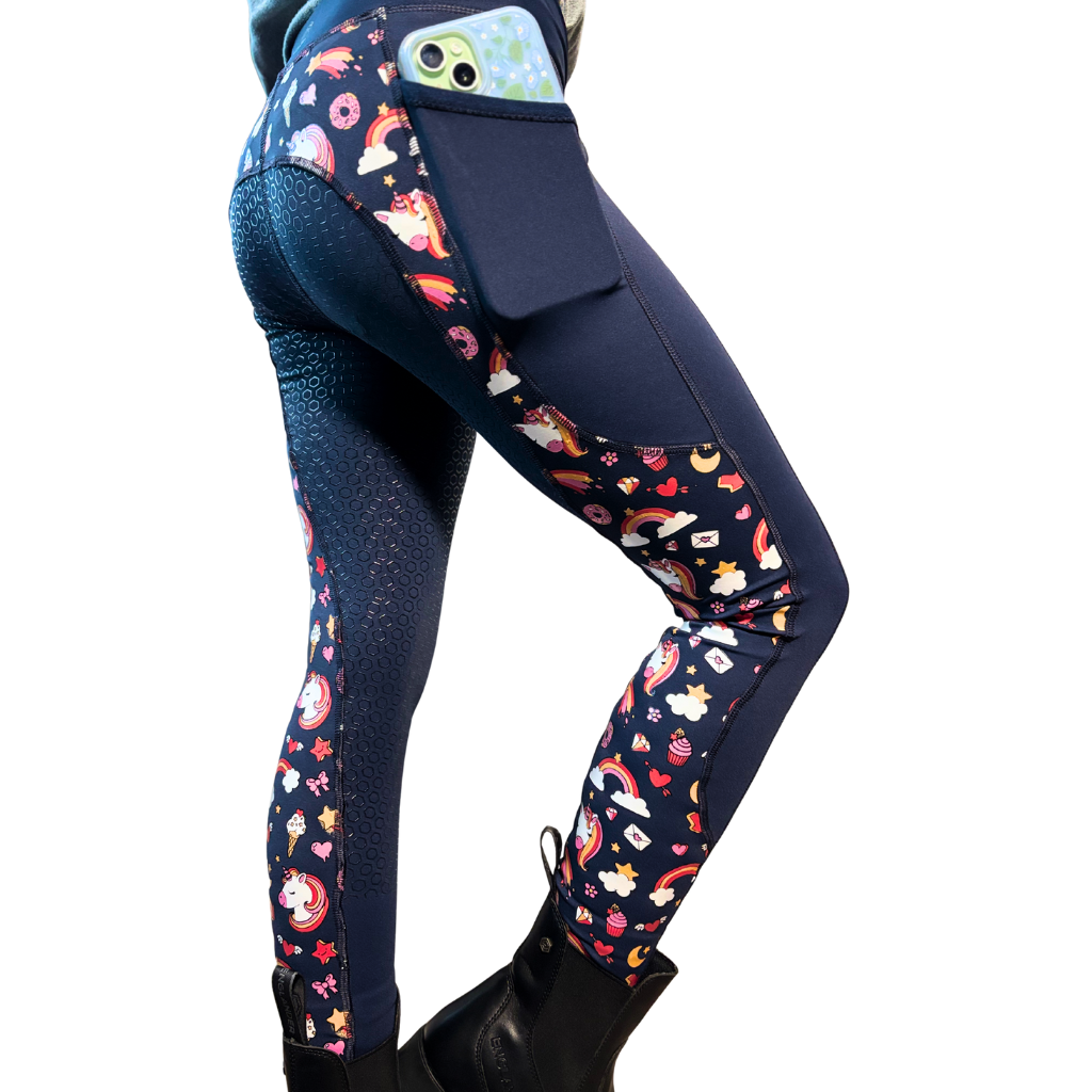 Aiya Unicorn Children's Riding Tights
