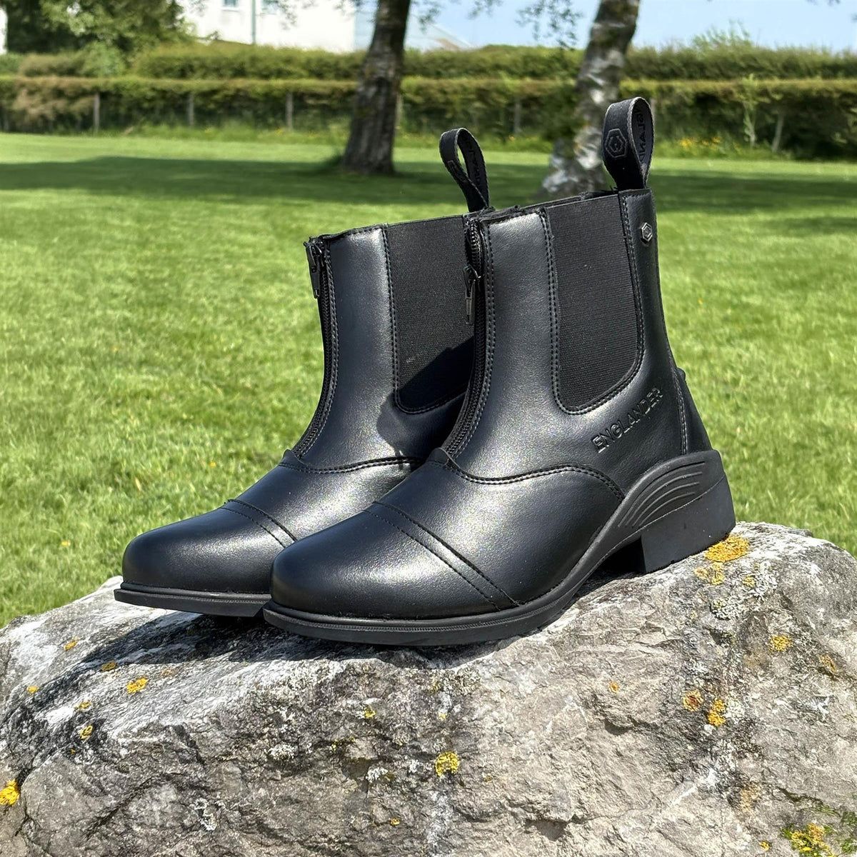 Gaia Zipped Jodhpur Boots