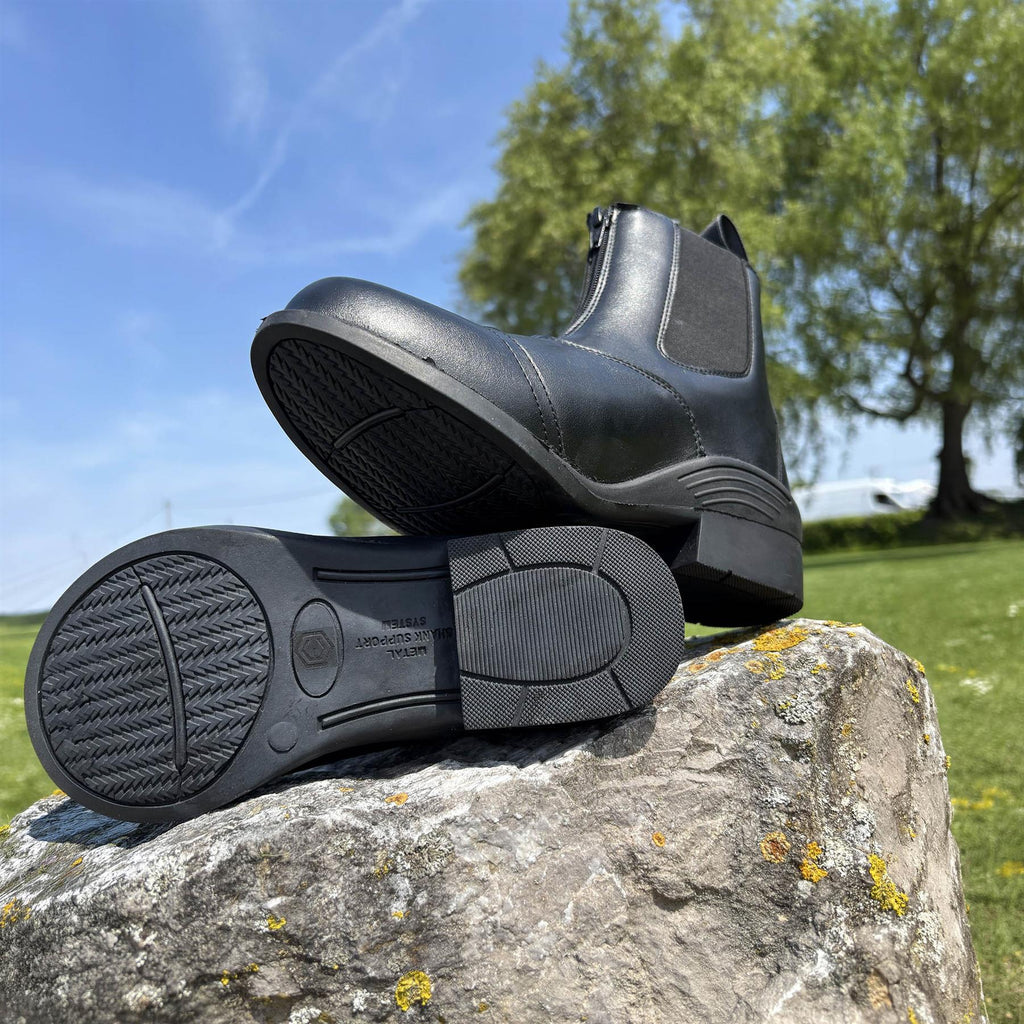 Gaia Zipped Jodhpur Boots