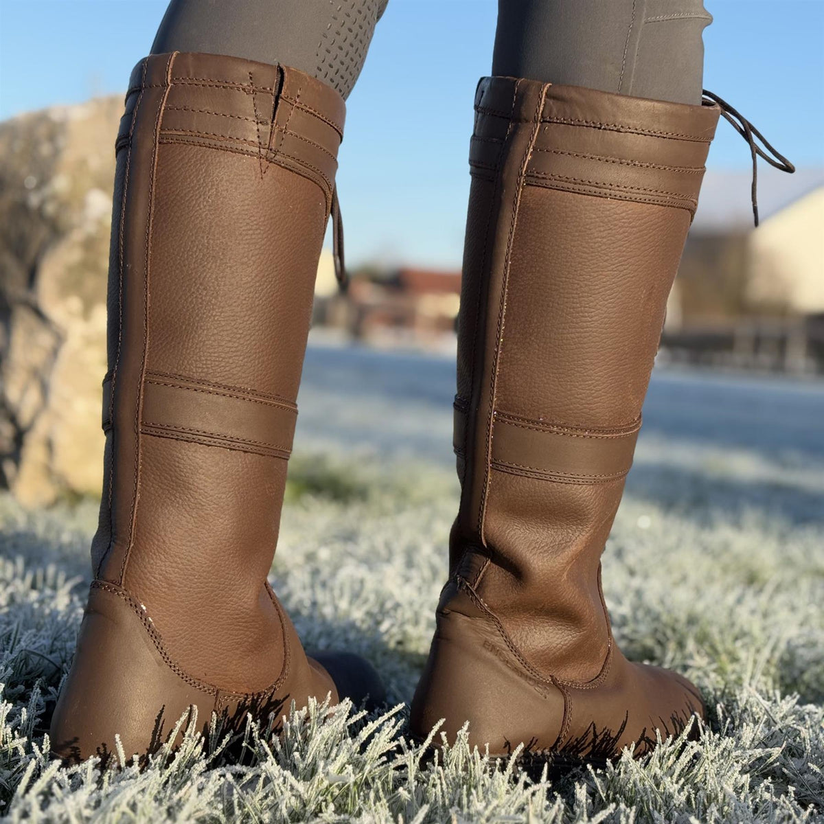 Hera Waterproof Leather Country Boots